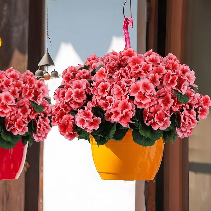 Hananona Artificial Geranium Flowers - Image 4