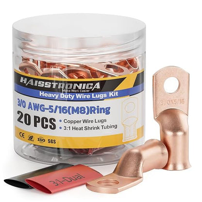haisstronica 10pcs 3/0 AWG by HAISSTRONICA