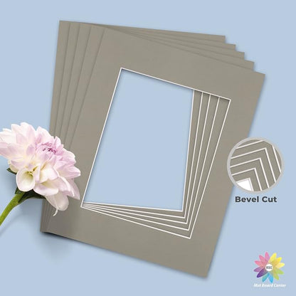 Mat Board Center, 11x14 for 8x10 Middle Gray Color Mats - Image 5
