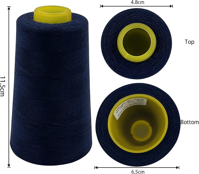 Tortoise 4 Cones of 3000 Yards Each Spool Thread - Image 3