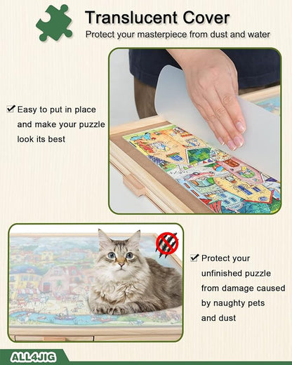 ALL4JIG 1500 Pieces Rotating Puzzle Board - Image 7