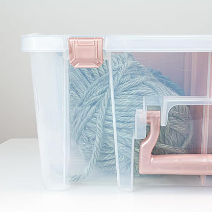ArtBin 6990RK-AMZ Super Satchel Double Deep Compartment Box - Image 4