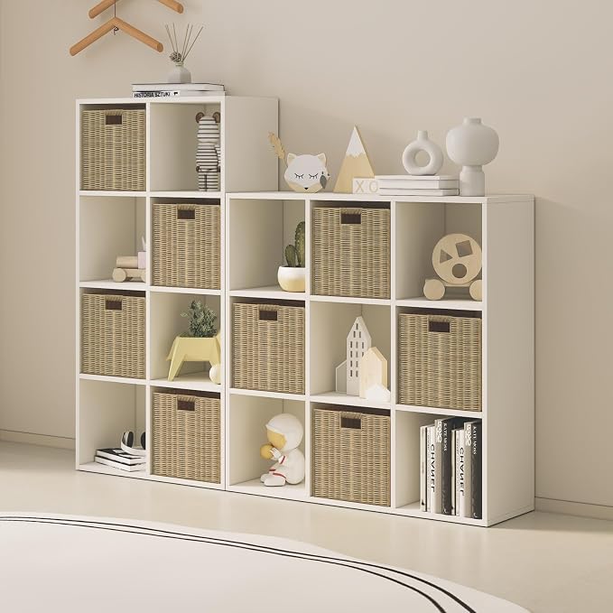 Wood Cube Storage Organizer Closet Cabinet - Image 6