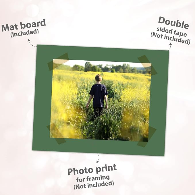 Golden State Art, 11x14 Matboard Mat Board Blanks - Image 6