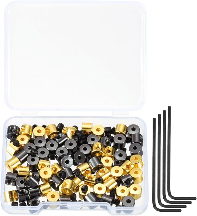 MECCANIXITY 70 Pcs Metal Locking Pin Backs, Locking Pin Keepers Locking Clasp by MECCANIXITY
