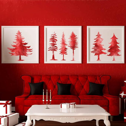 8 Pieces Pine Tree Stencils Art Painting Templates Stencils - Image 4
