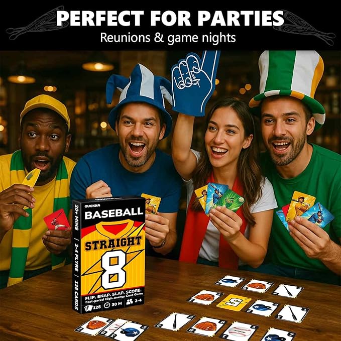 QUOKKA Baseball Fast-Paced Card Game - Image 5
