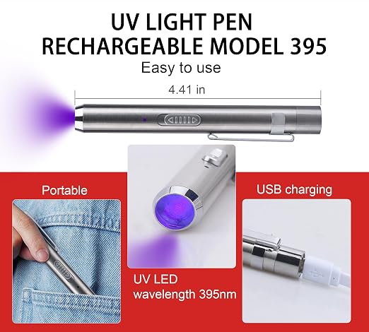 UV Resin Kit with Light - 60g UV Resin with Rechargeable Flashlight - Image 4