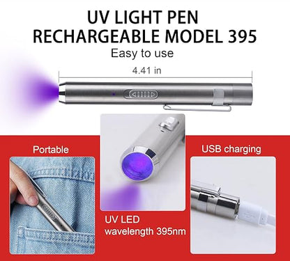 UV Resin Kit with Light - 60g UV Resin with Rechargeable Flashlight - Image 4
