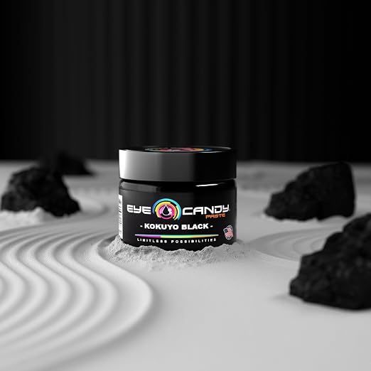 Eye Candy Black Resin Pigment Paste Kokuyo Black | Highly Pigmented, Ultra-Fine - Image 4