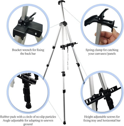 Art Artist Easel Stand for Painting, Portable Adjustable Easels for Painting - Image 6