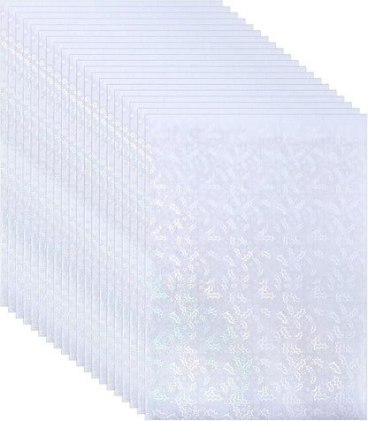 PATIKIL 11.7x8.3" Holographic Sticker Paper, 20Sheets A4 Polypropylene by PATIKIL