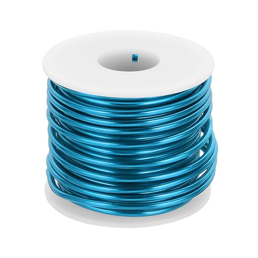 MECCANIXITY 9 Gauge Anodized Aluminum Craft Wire Bendable Bonsai Training Wire by MECCANIXITY