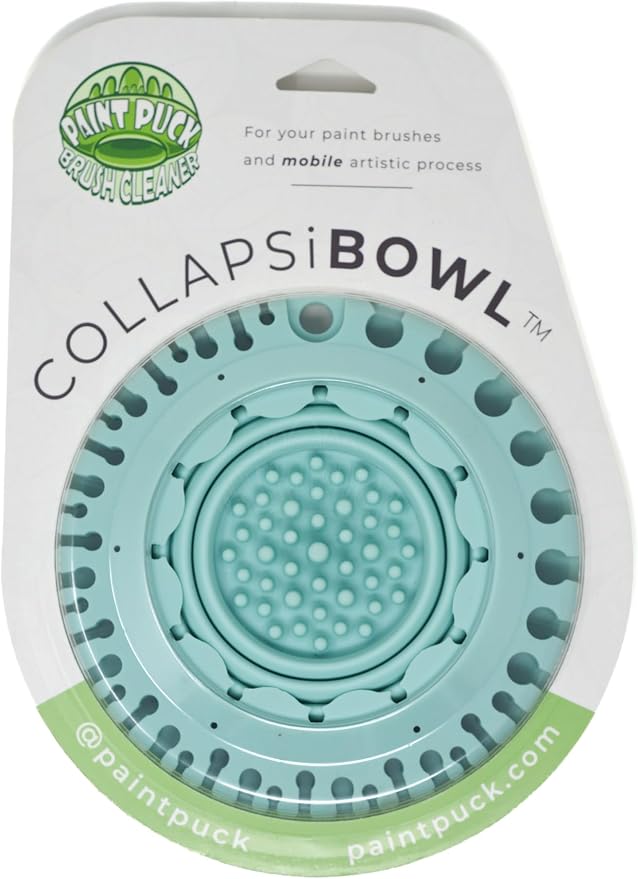 Paint Puck CollapsiBowl Paint Brush Cleaner Rinse Cup – Collapsible Paint Water - Image 2