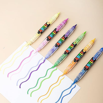 96 Colors Paint Markers, Dual-Color Acrylic Pens - Image 6
