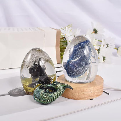 Dragon Mold Type-A Dragon Mold Dragon Egg Resin Mold Dinosaur Mold Candle Mold - Image 3