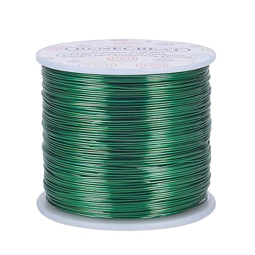 BENECREAT 20 Gauge 770FT Aluminum Wire Anodized Jewelry Craft Making Beading by BENECREAT