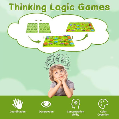 Brain Stem Activity Logic Kits, Board Teaser Games & Puzzles Toys - Image 4