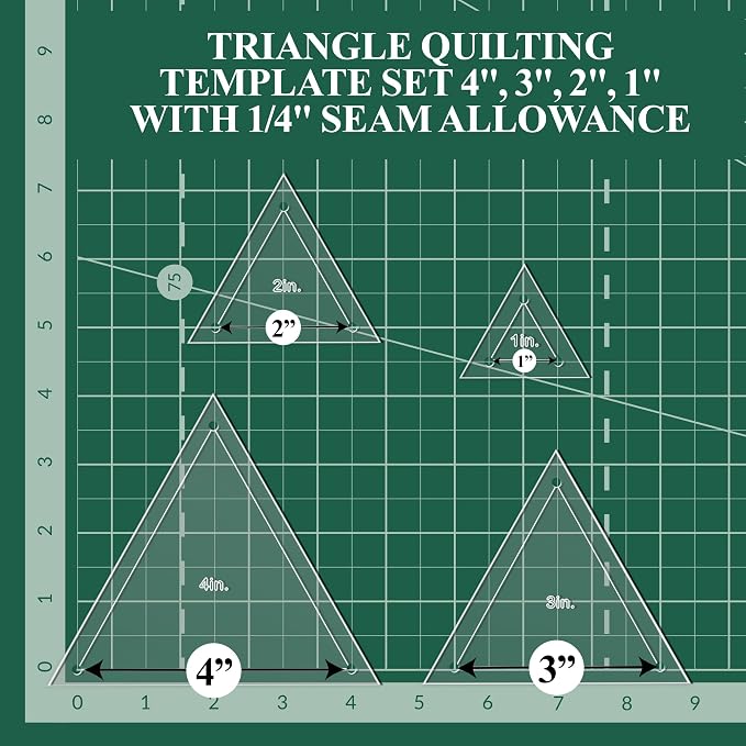 Quilting Acrylic Template Set | Precision Tools - Image 3