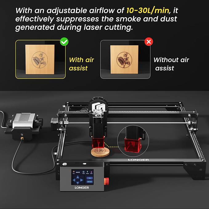LONGER Laser Engraver Ray5 10000mW Engraver Machine DIY CNC Laser Cutter Tool - Image 6