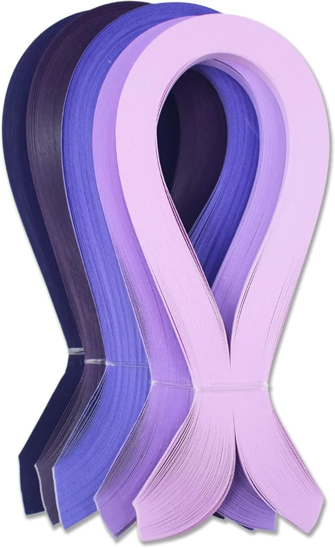 CrafTreat Purple Quilling Paper Strips by CrafTreat