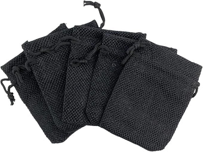 Palmhomee Pack of 25 Burlap Gift Bags - Image 2
