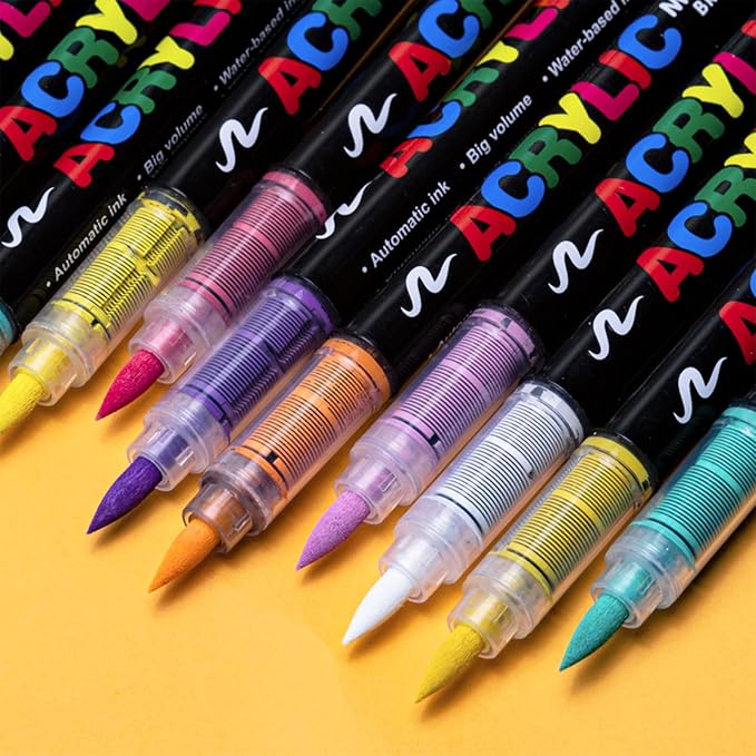 Guangna Acrylic Paint Markers, 60 Colors - Image 3