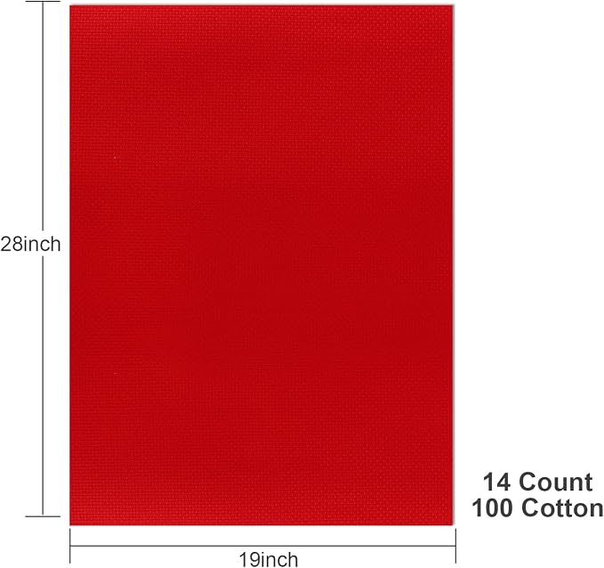 Aida Cloth 14 Count Cross Stitch Fabric - Image 2