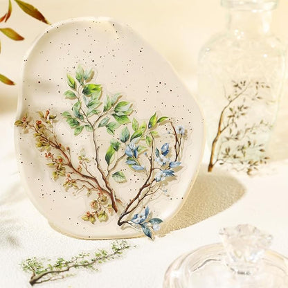 120Pcs Botanical PET Stickers, Branch and Leaf Designs - Image 4