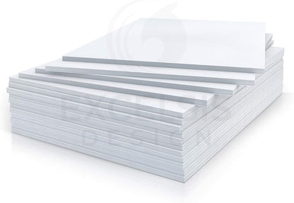 15 Pack Foam Board | White Foam Board 1/8 Inch Thick White Core Mat | Backing - Image 6