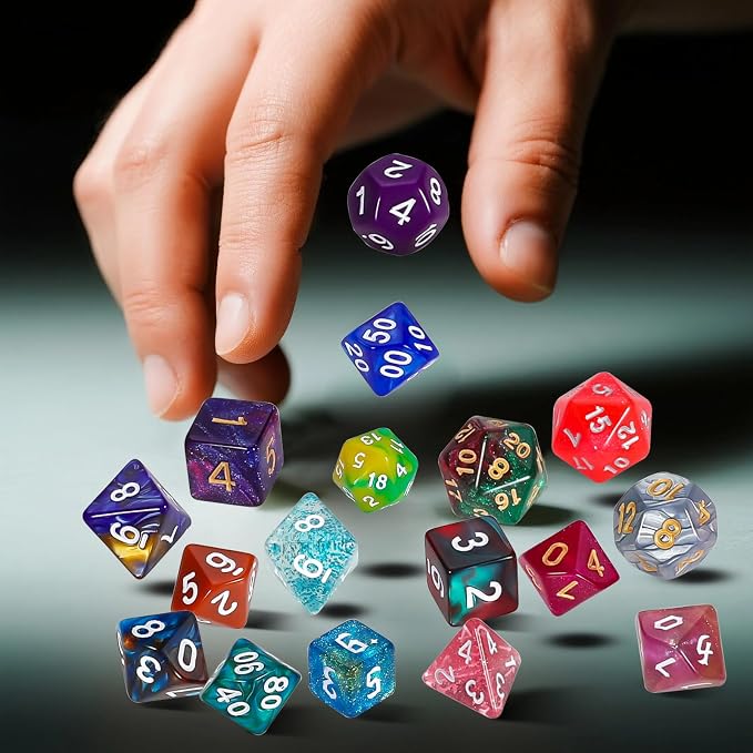 QMay 35 Sets Polyhedral Dice - Image 8