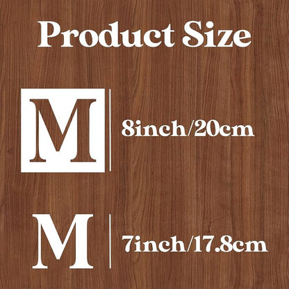 8 Inch Large Letter Stencils - Image 2