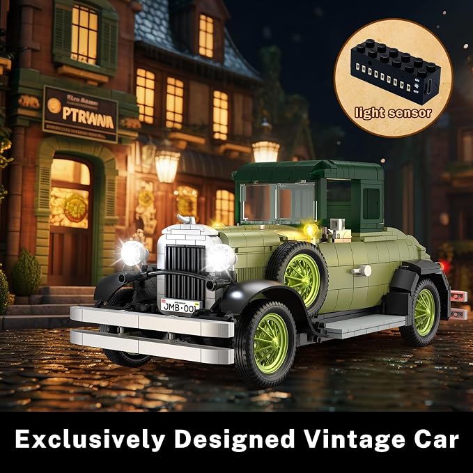 JMBricklayer Vintage Cars Building Sets - Image 2