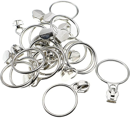 Leekayer #5 Silver Metallic Nylon Coil Zippers by The Yard Bulk 10 Yards Black - Image 5
