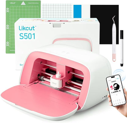 Likcut Vinyl Cutter Machine, Upgrade Cutting Machine Glee S501 by CreateDIYCraftyFunwithLikcut