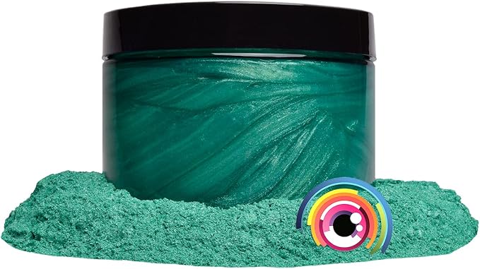 Eye Candy Pigments Premium Green Mica Powder - Image 3