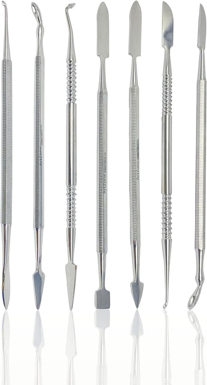 CYNAMED Stainless Steel Spatula Wax & Clay Sculpting Tool Carver Set by Cynamed