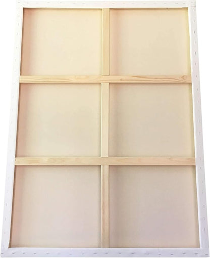 milo Stretched Artist Canvas | 48x60 inches | 2 Pack | 1.5” inch Thick Gallery - Image 3