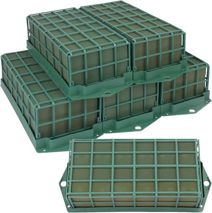 6 Pack Floral Foam Cage, Premium Floral Cage Foam Box by IHDYPPEW