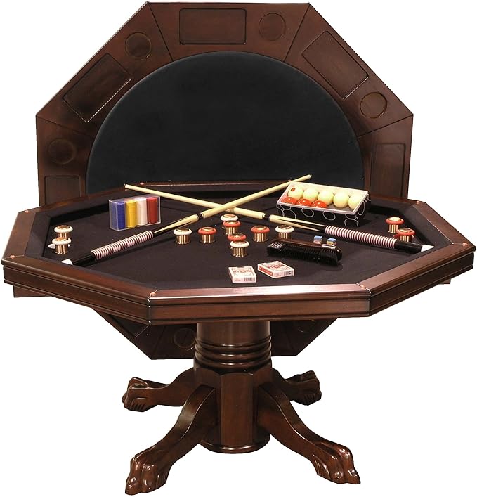 Combination 3 in 1 Poker/Game Table by Fairview+Game+Rooms