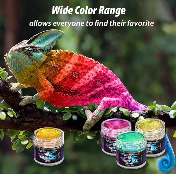BALTIC DAY 48 Chameleon Mica Powder Set - Image 8