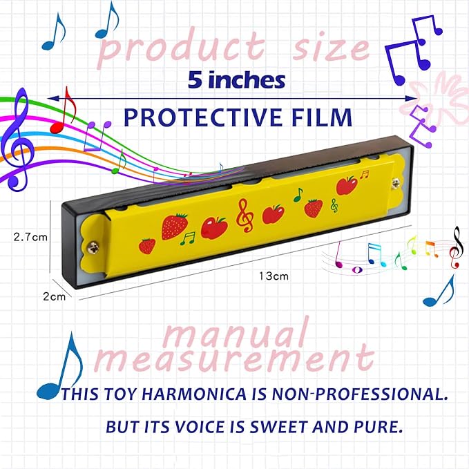 24 Pcs Kids Harmonicas Bulk - Image 4