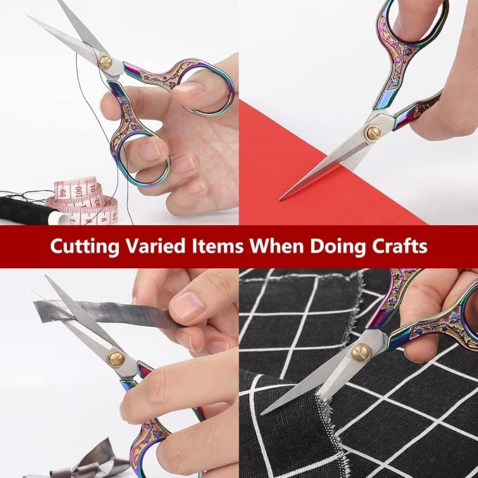 Small sharp scissors-5 Inch Precision Scissors - Image 3