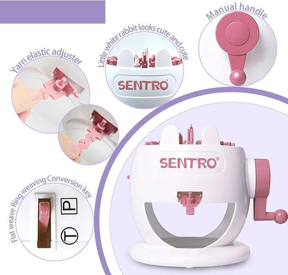 SENTRO Knitting Machine, 22 Needle Knitting Machines, Smart Knit Loom Machine - Image 4