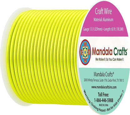 Mandala Crafts 13 Gauge Anodized Aluminum Craft Wire - Image 2