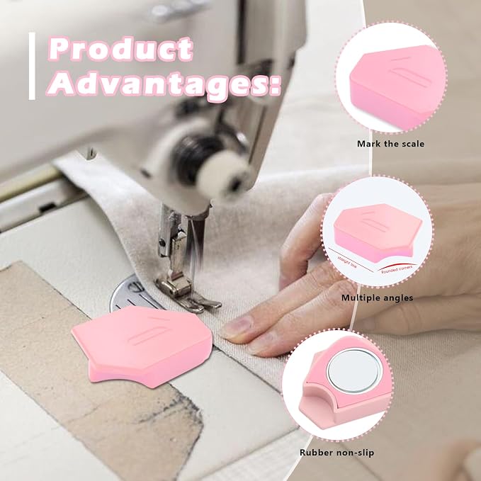 Pcmursal 4 Pieces Magnetic Seam Guide - Image 5