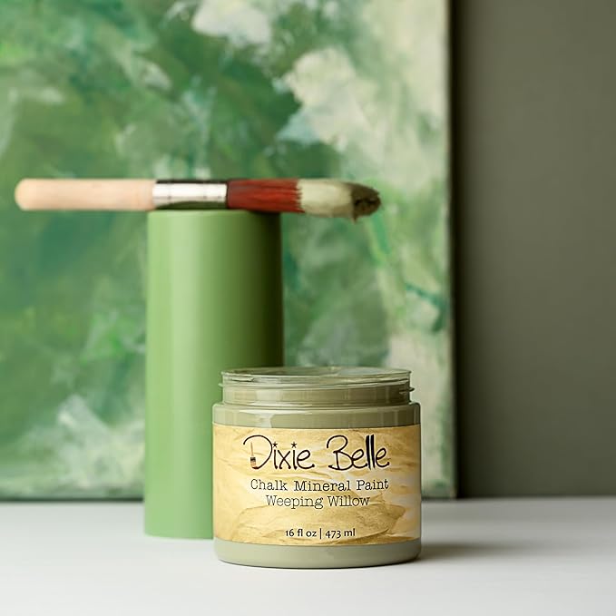 Dixie Belle Paint Company Weeping Willow Chalk Mineral Paint - Image 2