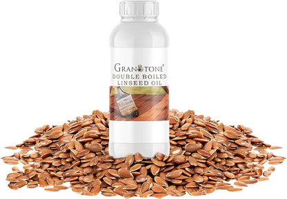 GRANOTONE Double Boiled Linseed Oil | Effective Waterproof Furniture Polish Oil by GRANOTONE