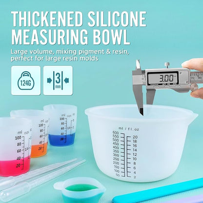 Silicone Resin Mixing Measuring Cups - Image 7