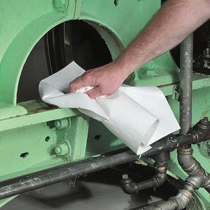 PIG Oil-Only Absorbent Mat Roll | Absorbs 20.1 gal per roll | 30" W x 150' L | - Image 2